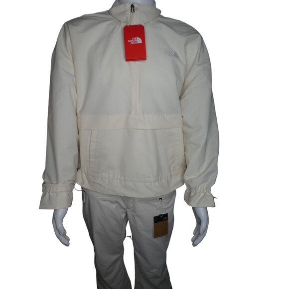 The North Face‎ Women's Easy Wind Pullover White Dune Size XL - Picture 2 of 16